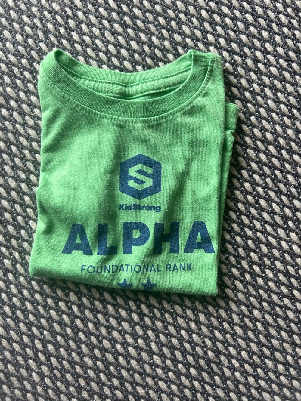 KidStrong Alpha Rank Shirt
